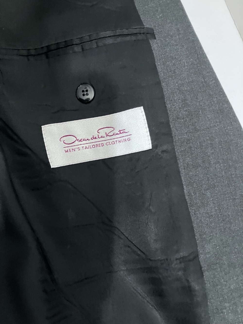 Vintage Oscar de la Renta Suit Coat 41L - Picture 12 of 14